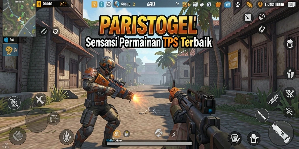 Tampilan menarik dari gameplay TPS PARISTOGEL.