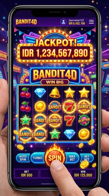 Tampilan antarmuka pengguna bandit4d yang bersih dan sederhana.